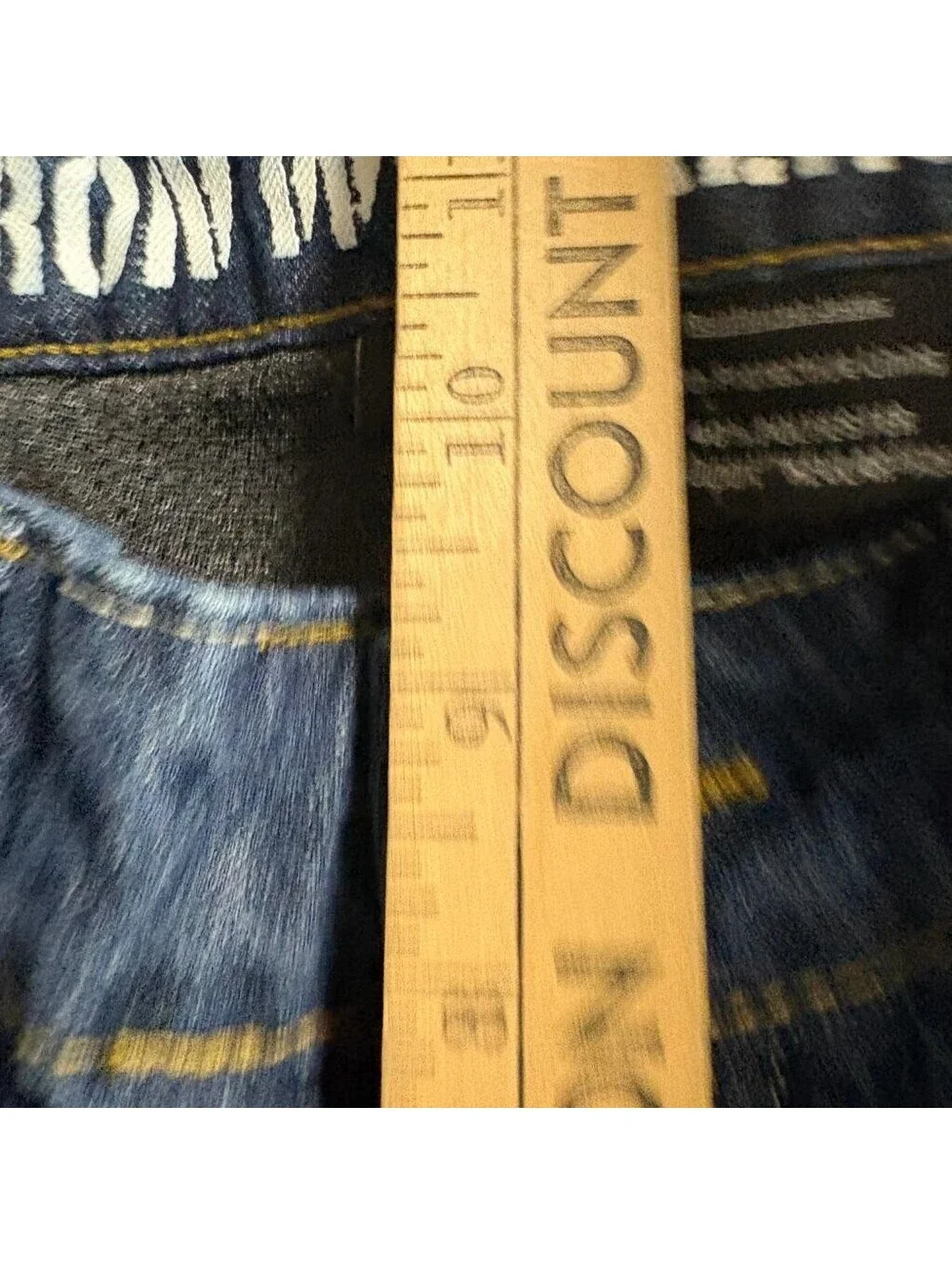 Iron Workers Kevlar Reinforced Motorcycle Jeans Mens Size 8 Blue Denim Riding